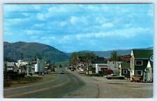 DRUMMOND, Montana MT ~ STREET SCENE c1950s Granite County Postcard picture
