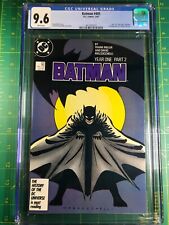 BATMAN #405 (DC, 1987) CGC Graded 9.6 ~ FRANK MILLER ~ YEAR ONE ~ White Pages picture