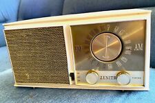 Vintage Zenith Tube Radio Model M723 -35 Watts-AMPS .35 - Brown-Fully Tested picture