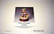 Disney Goofy's 60th Birthday Laminated Promo Binder Page Rare picture