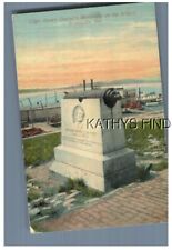 IN POSTCARD S_6654 CAPTAIN HENRY DEXTER'S MONUMENT ON THE WHARF, EVANSVILLE IN picture