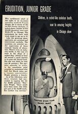 1957 TV ARTICLE ~ FRANN WEIGLE 50,000 PENNY JACKPOT WGN 11 YEAR OLD DAVID CLARK picture