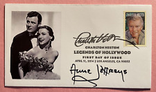 SIGNED ANNE JEFFREYS FDC AUTOGRAPHED FIRST DAY COVER - TOPPER picture