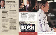 GEORGE W. BUSH - ADVERTISEMENT SIGNED picture
