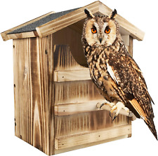 Owl House ，Barn Owl Bird House,Owl Nesting Box,Large Handmade Wooden Rectangular picture
