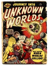 JOURNEY INTO UNKNOWN WORLDS #37 Hitler in Space story 2nd issue 1950-Atlas picture
