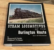 VTG Steam Locomotives of the Burlington Route Corbin & Kerka 1978 HC/DJ Book VG+ picture