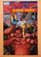 Sweet Lucy: Blonde Steele #1 (1994) Comic Signed By Creator Scott Harrison  picture
