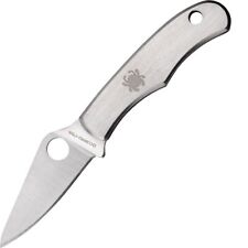 Spyderco C133P Bug Micro Mini Stainless Steel Folding Pocket Knife picture