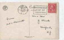 Slogan Cancel Christmas Seals Stamp out Tuberculosis 192?  on postcard picture