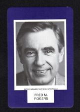 Fred M. Rogers Mister TV Show Host 1993 Face To Face Game Card Canadian Issue picture