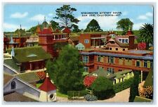 1953 Winchester Mystery House Building Design San Jose California CA Postcard picture