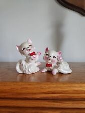 Vintage MCM Ceramic Kitten Figurines picture