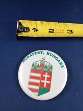 Vtg Budapest Pin Button Pinback      *110-P picture