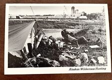 Vintage Postcard, Alaska Humor, Anchorage, Ship Creek, Wilderness Hunting 1981 picture