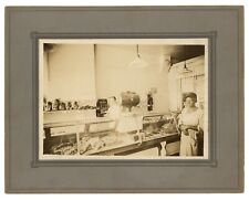 1930s Integrated African American Butcher Shop Cincinnati Ohio Photo picture