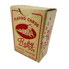 Vintage Baby Size Playing Cards 
