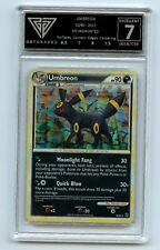 Graded Pokemon Card Holo Umbreon 10/90 HS Undaunted Get Graded 7 ref106 picture