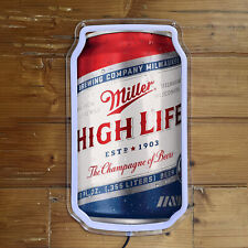 Miller High Life Neon Sign Light  Beer Club Pub Party Home Wall Decor 12