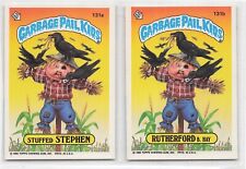 1985 Garbage Pail Kids Series 2 Rutherford B. Hay 131a & Stuffed Stephen 131b picture