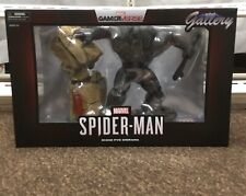 2019 Diamond Select Marvel GamerVerse Spider-Man Rhino PVC Diorama - NIB picture