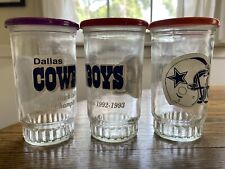 3 Rare Dallas Cowboys BAMA Jelly Jars 1992 1993 Champions picture