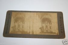 Vintage 1880s Boston MA Church of the Immaculate Conception Photo Stereoview picture