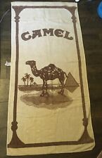 Vintage 1982 Camel Cigarettes beach towel picture