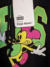 Virgil Abloh Disney Parka Hoodie Black Large New W/Tags Brooklyn Museum 2022-23  picture