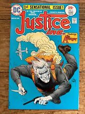 Justice, Inc. 1 VF+ 8.5 DC Comics 1975 Bronze Age Joe Kubert Artwork picture