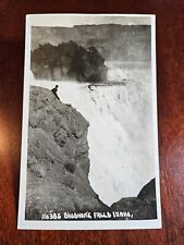 Postcard ID Idaho RPPC Real Photo Twin Falls Shoshone Falls picture