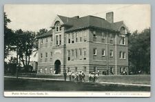 Public School CERRO GORDO Illinois—Antique Piatt County CU Williams 1910s picture