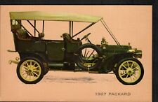 Old Postcard Museum of Automobiles Antique 1907 Packard Car Auto Transportation picture