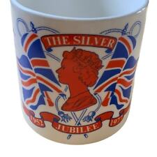 Vintage British Royal Family Silver Jubilee HM Queen Elizabeth II 1952-1977 Mug picture