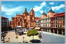 Segovia Spain General Franco Square Vtg Postcard C4 picture