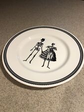 Wedding Plate,  Skeleton Bride & Groom.  Display Or For Serving picture