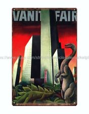  February 1936 Cover by Miguel Covarrubias ROCKEFELLER CITY metal picture