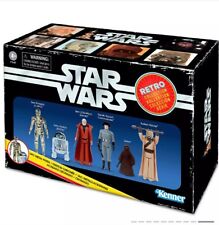 Star Wars Hasbro Kenner Retro Collection Boxed Set 6 Figures R2 C-3PO Jawa Obi picture