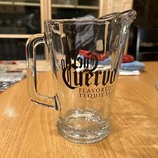 Vintage Glass Cuervo Tequila Pitcher  picture