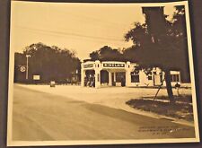 *Original* 1937 Sinclair Oil Photograph - Gas Station - Daytona Beach, FL. ek picture