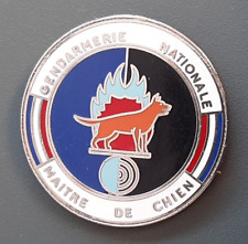 Master of Chien Patent Gendarmerie 35mm Antique Badge ORIGINAL Badge Vintage picture