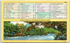 Postcard - Busy Person's Correspondence Card picture