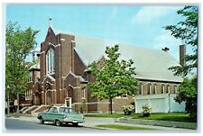 c1960 St. Thomas Catholic Church Exterior Building Albert Lea Minnesota Postcard picture