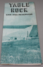 1961 Arkansas Table Rock Lake Dan Brochure Map picture