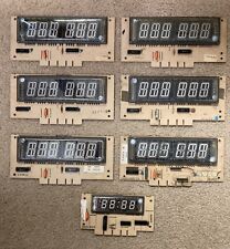 6 - Gottlieb Factory Original 6 Digit Display’s & I - 4 Digit Display For Parts picture