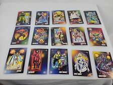 LOT OF  15  MARVEL UNIVERSE BASE COLLECTING TRADING CARDS picture
