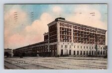 Winnipeg Manitoba-Canada, New CPR Station & Hotel, Vintage c1909 Postcard picture