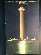 Vintage Postcard 1955 Perry's Victory & Peace Memorial S. Bass Island Ohio (OH) picture