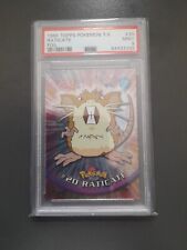 Topps Chrome SPECTRA Raticate #20 PSA 9 Pokémon Card Rare Holo Year 2000 picture