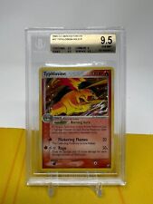 Pokemon TCG Beckett Graded 2005 unseen forces typhlosion holo BGS 9.5 picture